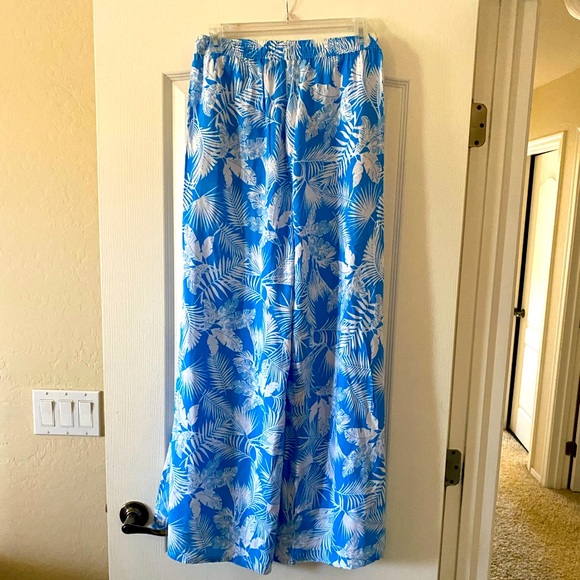 Onia drawstring patterned side vent pants - Picture 1 of 6